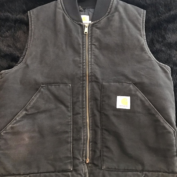 Dark Grey Carhartt Vest 